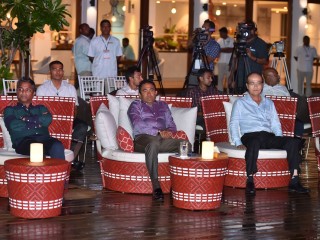 ރައީސް ޔާމީން ހުވަދު އަތޮޅުގެ ހަ ރަށަކަށް ފުރައިވަޑައިގެންފި