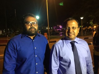 ރައްޔިތުންގެ މަޖިލީހުގެ ކިނބިދޫ ދާއިރާގެ މެމްބަރު އަބްދުﷲ ރިޔާޒު 