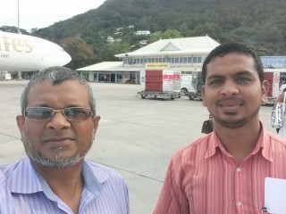 ބްރޯޯޑްކާސްޓިންގ ކޮމިޝަންގެ ނައިބު ރައީސް އަސްލަމާއި ކޮމިޝަންގެ ރައީސް ޝަހީބު