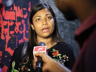 MP Rozaina Adam speaking to RaajjeTV; stressed Addu City cannot be easily swayed