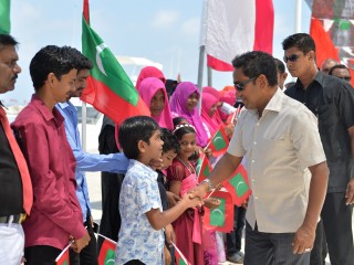 ރައީސް ޔާމީން ކުޅުދުއްފުއްޓަށް ވަޑައިގަންނަވާ ގަޑި ތިންވަނަ ފަހަރަށް ބަދަލުކޮށްފި