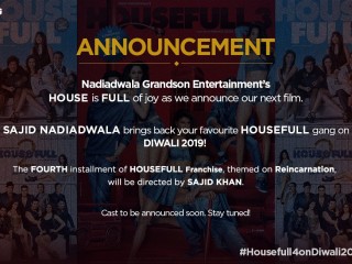 "ހައުސްފުލް 4" 2019 ވަނަ އަހަރު ރިލީޒް ކުރަނީ