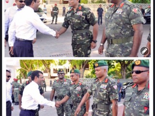 މޫސާ އަލީ ޖަލީލް އާއި އިބްރާހިމް ދީދީއާ ރައީސް ނަޝީދު ސަލާމް ކުރައްވަނީ 