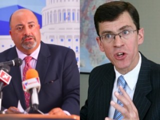 US Ambassador Atul Keshap and UK Ambassador James Dauris