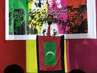 ޑރ. އަބްދުލް މަޖީދު އަބްދުލް ބާރީ ޖަލްސާގައި ވާހަކަ ދައްކަވަނީ 