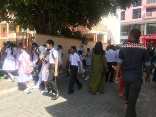 Students go on year-end break as the 2017 academic year ends