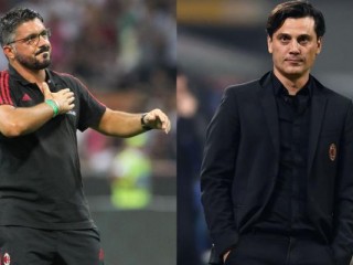 މިލާންގެ ކުރީގެ ކޯޗު މޮންޓެލާ (ކ) އަދި ކޯޗުކަމުގެ މަގާމާއި ހަވާލުވި (ގަޓޫސޯ)