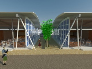 ހުޅަނގު ދެކުނު ހާބަރު ސަރަހައްދު ތަރައްޤީކޮށް ނިމޭއިރު ހުންނާނެ ގޮތުގެ ޚިޔާލީ ކުރެހުމެއް