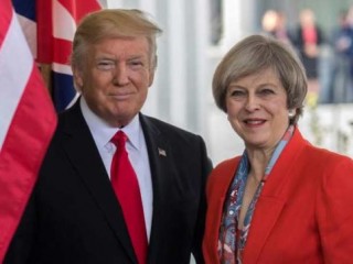 ރީ ޓްވީޓުގެ މައްސަލައިގައި އިނގިރޭސި ބޮޑުވަޒީރަށް ރައީސް ޓްރަމްޕް ރައްދު ދެއްވައިފި