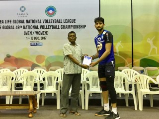 Volleyball: Police club beats Maziya in their first match of the national league