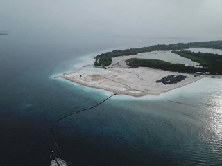 Bund wall for Kulhudhuffushi airport project almost complete, says council