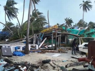 ތޫފާން އޮކި:އެހީ ލަސްވެގެން ލަކްޝަދްވީޕް ތަމްސީލްކުރާ މެމްބަރު ނުރުހިފައި