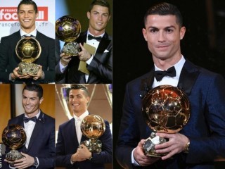 ރޮނާލްޑޯ ބެލެންޑޯއާ އެކު، އޭނާ ވަނީ މި އެވޯޑް ފަސް ފަހަރު ހޯދާފައި 