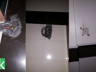 Lightning strike damages Kulhudhuffushi\'s \'Friday Mosque\'