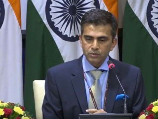 އިންޑިއާގެ ޚާރިޖިއްޔާގެ ތަރުޖަމާނު ރަވީޝް ކުމާރު