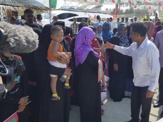 ރައީސް ޔާމީން މާޅެންދޫގައި، ބަނދަރުގެ އިތުރުން މިސްކިތެއް ހުޅުއްވައި ދެއްވާނެ