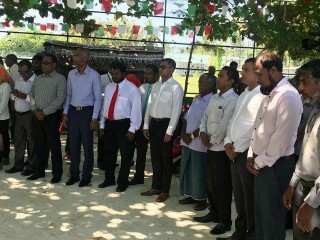 ޗަމްޕާ ބްރަދާސްގެ އެހީގައި ހެނބަދޫގައި ގާއިމްކުރާ ނަރުދަމާ ނިޒާމުގެ އަމަލީ މަސައްކަތް ފައްޓަވައި ދެއްވައިފި