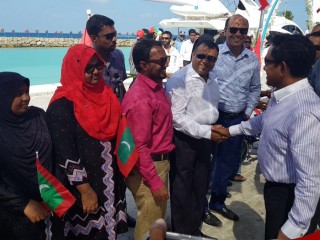 ރައީސް ޔާމީންގެ މި ދަތުރުފުޅުގައި ބ. އަތޮޅު ކެންދޫގައި