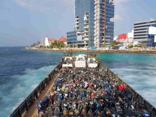 ނައްތާލުމަށްޓަކައި ތިލަފުއްޓަށް ގެންދިޔަ ބައެއް ސައިކަލުތައް -- ފޮޓޯ/ ފުލުހުން