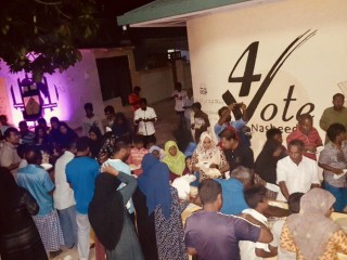 The Haa Alif Atoll island is known for the majority of its resident being supporters of the joint opposition parties