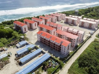 Housing units the government had constructed in Addu City