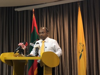 Chairperson for Maldivian Democratic Party (MDP) Hassan Latheef 