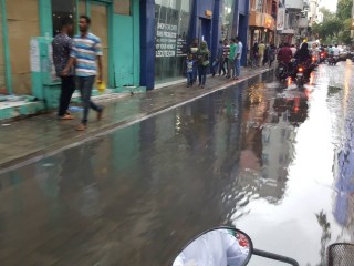 Majeedhee Magu traffic stop still offline after renovation