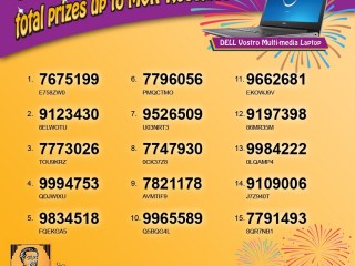 ޔޭޔޭ ކޮފީ ޕްރޮމޯޝަންގެ 2017 ވަނަ އަހަރުގެ ޑިސެމްބަރު މަހުގެ ނަސީބުވެރިން ހޮވައިފި