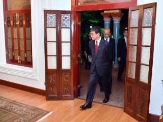 The Minister for Foreign Affairs of Japan Taro Kono