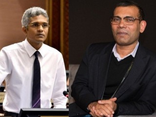 ކުރީގެ ރައީސް މުހައްމަދު ނަޝީދު އަދި ރައްޔިތުންގެ މަޖިލީހުގެ މެންބަރު އަޙުމަދު ނިހާން