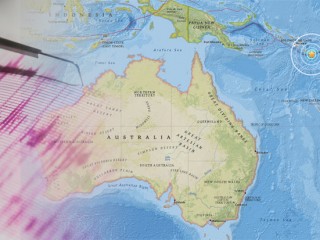 އޮސްޓްރޭލިއާގެ އަށްސޭރިފަށުގެ ސަރަހައްދަކަށް ބާރުގަދަ ބިންހެލުމެއް އައިސްފި 