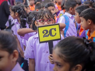 ސްކޫލެއްގެ ދަރިވަރުން: ފަށާ ތަޢުލީމުގައި މާދަރީ ބަސް މުހިއްމު ދައުރެއް އަދާކުރޭ.