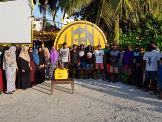 Rasdhoo\'s MDP supporters buy generator for party camp, after state refused to provide them with electricity