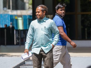 Nasrullah Musthafa exiting Court 
