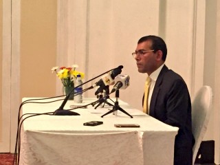 Former President Mohamed Nasheed