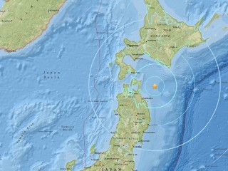 ޖަޕާނުގެ ހޮކައިޑޫ އަށް 6.4 މެގްނިޓިއުޑްގެ ބިންހެލުމެއް އައިސްފި 