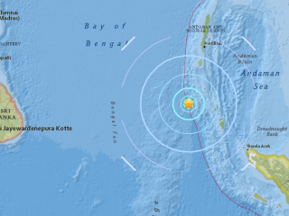 އިންޑިއާ ކަނޑަށް 5.9 މެގްނިޓިއުޑްގެ ބިންހެލުމެއް އަތުވެއްޖެ