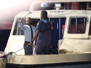 MP Ahmed Faris Maumoon escorted off of capital city Malé after a Criminal Court hearing