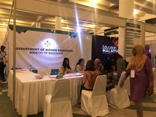 The exposition is a joint effort between the government of Maldives and Malaysia