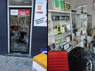 އައިފިކްސް ފިހާރައިގެ ދޮރުފަތުގެ ބިއްލޫރި ގަނޑު ތަޅާލުމަށް ފަހު ވައްކަން ކޮށްފައިވޭ