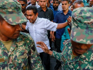 ޕީޕީއެމް އިން ހޮނިހިރު ދުވަހު ހަވީރު ބޭއްވި އެއްވުމުގައި ރައީސް ޔާމީން ބައިވެރިވެވަޑައިގަންނަވަނީ