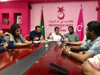 Progressive Party of the Maldives (PPM) Parliamentary Group Leader Ahmed Nihan