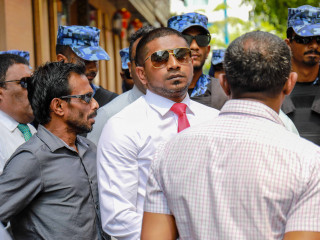 South Galolhu MP Ahmed Mahloof (c)