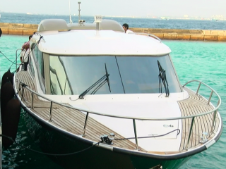 މަޖްލާން 46 ސްޕީޑް ބޯޓެއް އަލްޝާލީ މެރިން މޯލްޑިވްސް އިން ލޯންޗުކޮށްފި