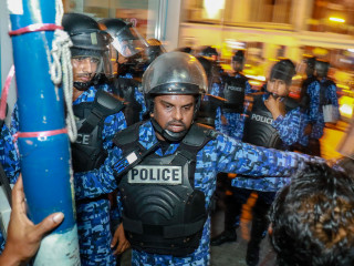 Police officers have been seen using excessive force, especially on journalists