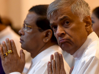 ރަނިލް ވިކްރަމަސިންހަ (ކ) ރައީސް ސިރިސޭނާ އާއިއެކު