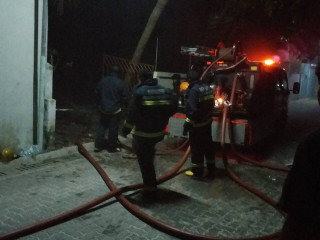 The incident was reported at about 02:19 AM