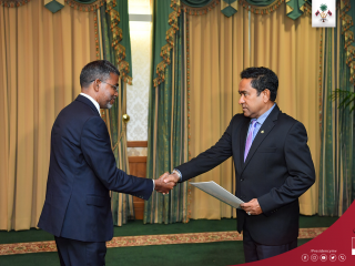 ނެޝަނަލް އިންޓަރގްރިޓީ ކޮމިޝަންގެ ރައީސް އަހުމަދު ސުލައިމާން