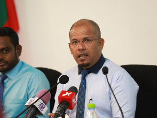 Elections Commission president Ahmed Shareef