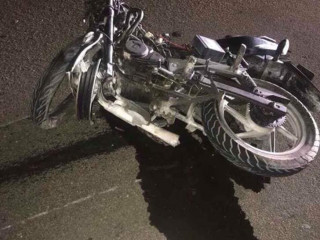 The victim\'s motorcycle